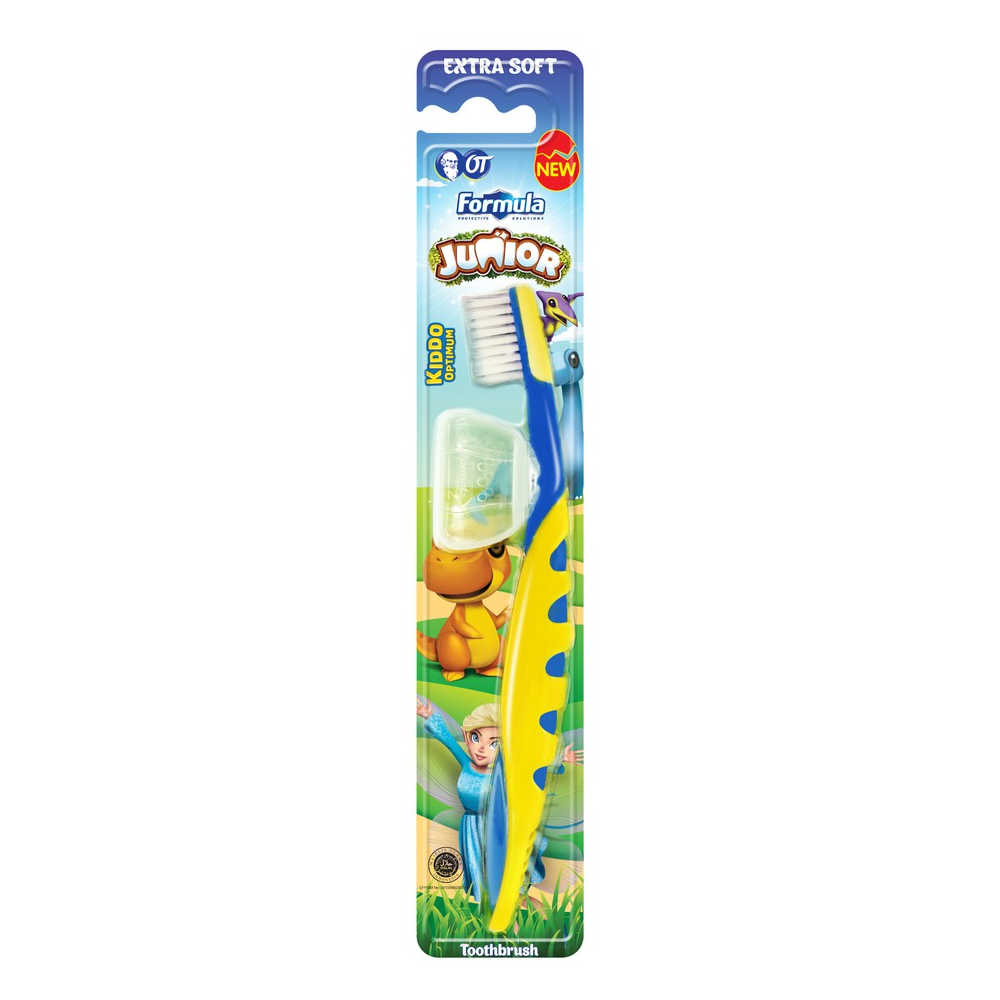 Formula Junior Kiddo Optimum Toothbrush - Yellow