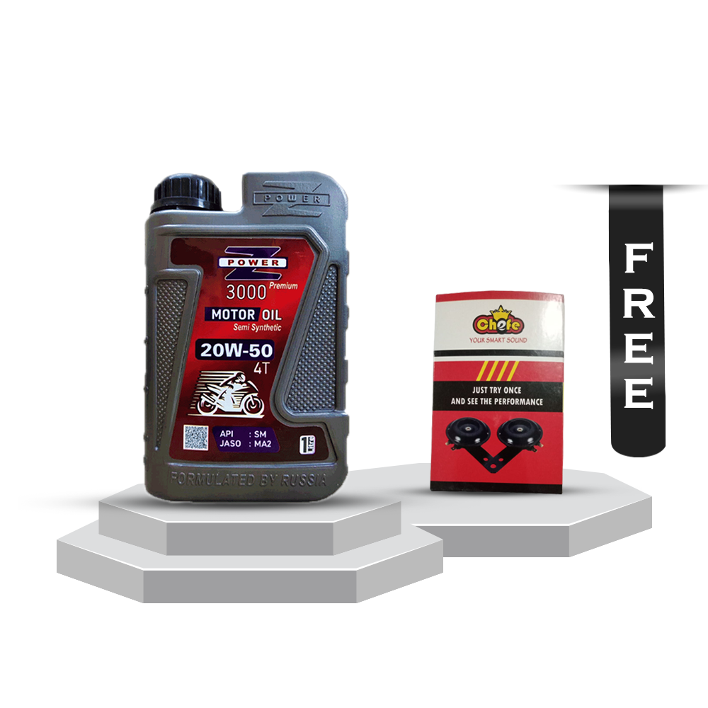 ZPower NVL007 Racing 4T Extra Virgin Semi Synthetic Engine Oil 20W