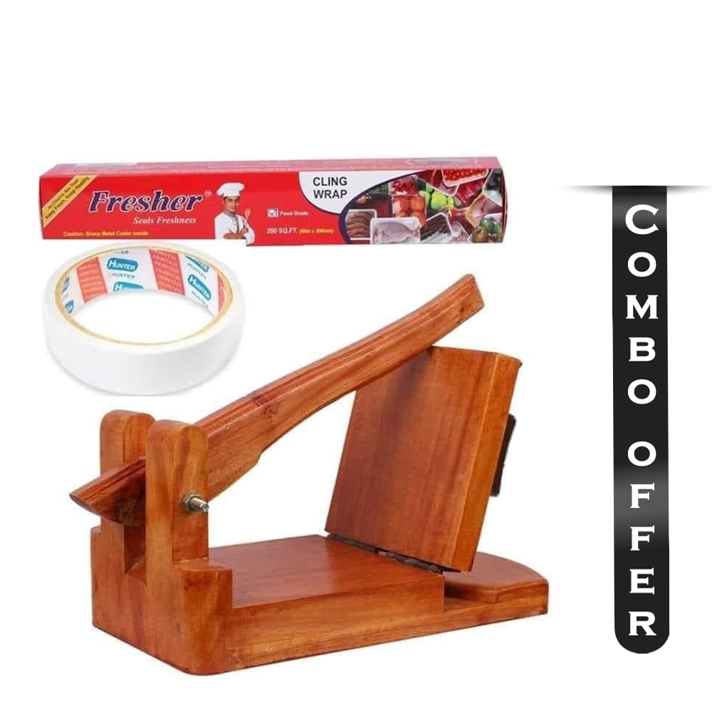 Combo Offer Wooden Ruti Maker - 10 Inch