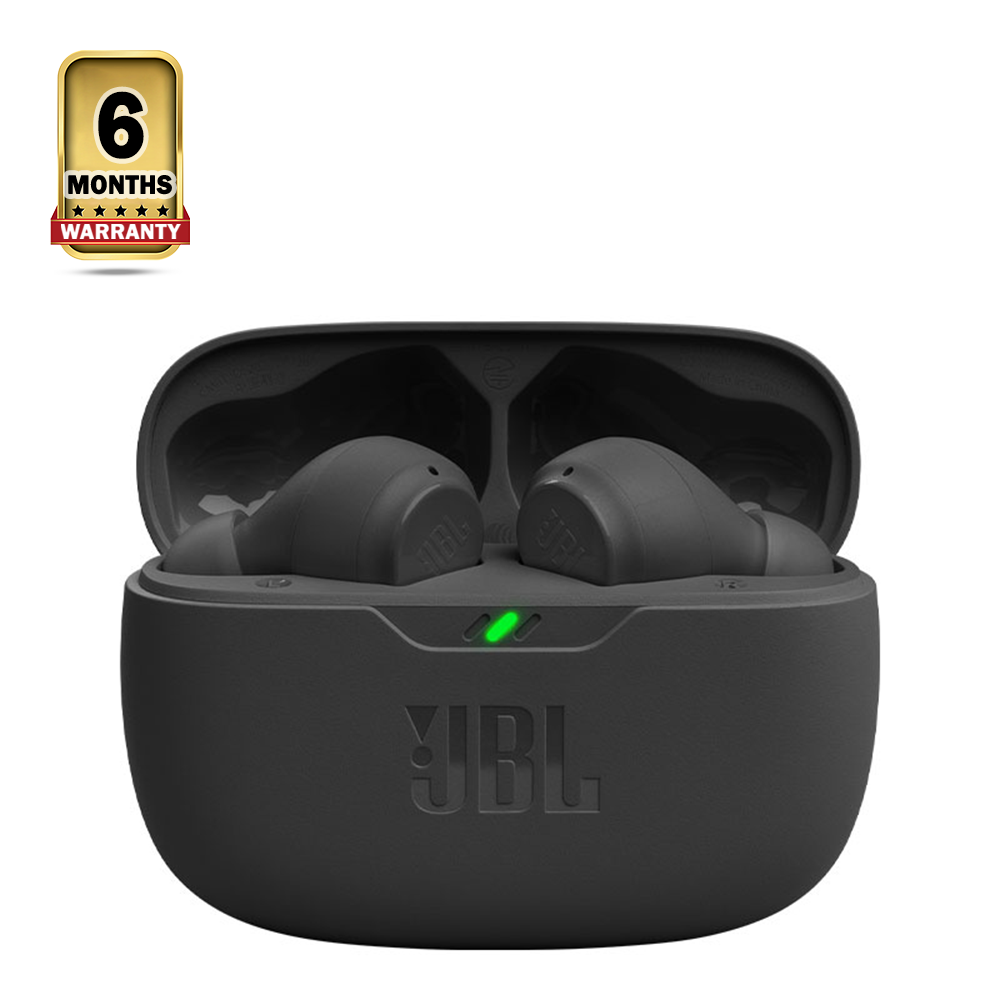 JBL Wave Beam TWS Wireless Earbuds - Black