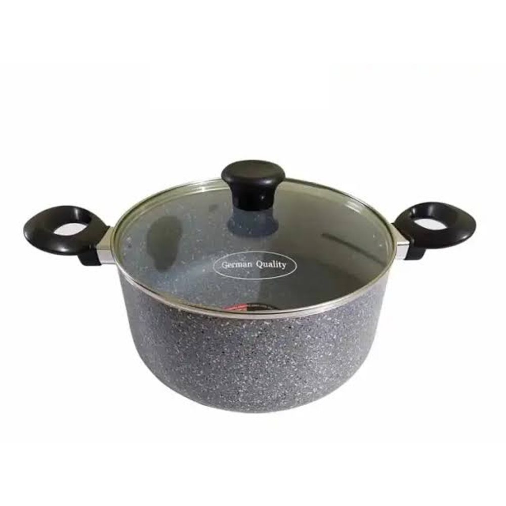 Kiam Non-Stick Casserole With Glass Lid - 20cm