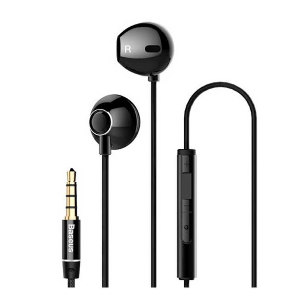 Baseus Encok H06 lateral in-ear Wired Earphone - Black