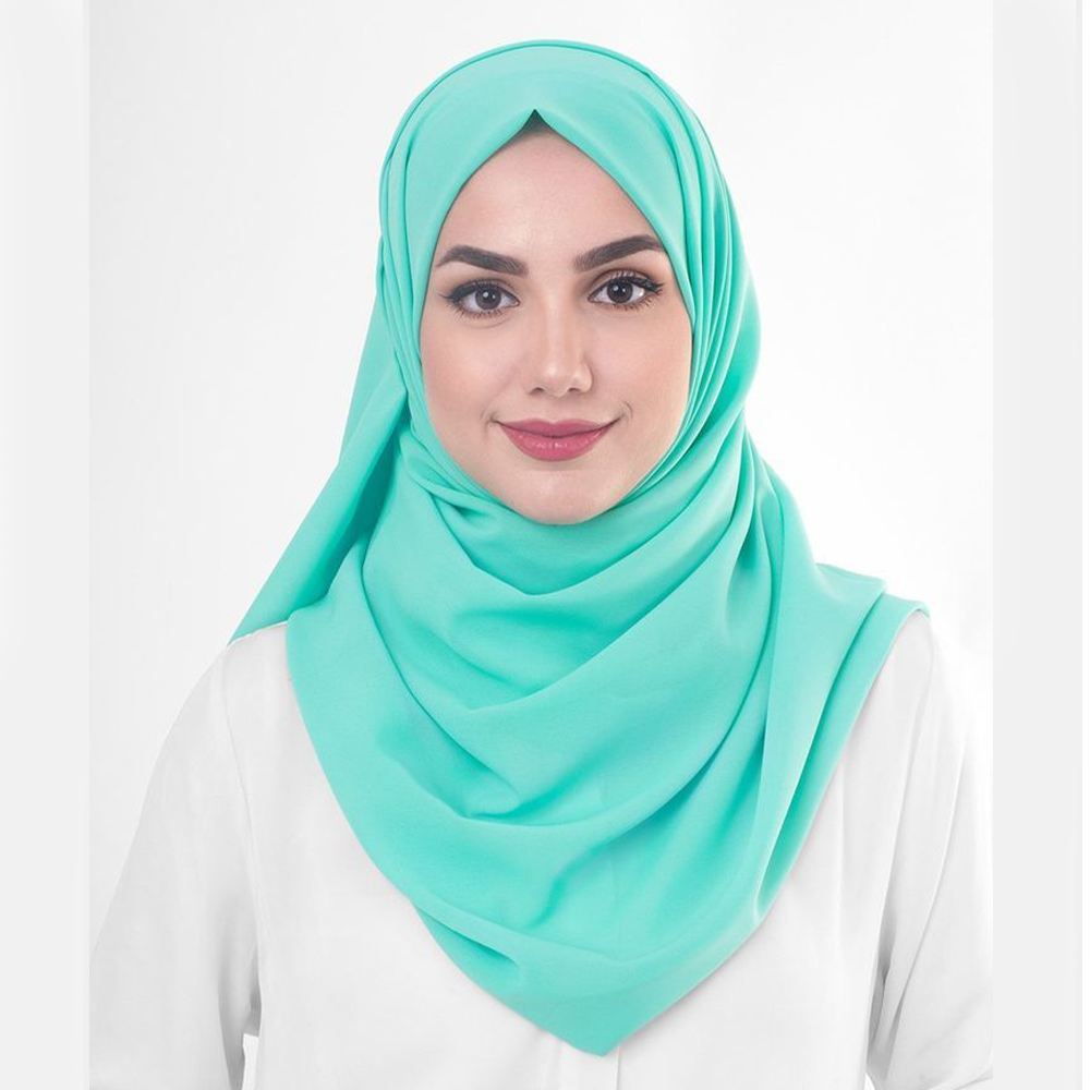 Georgette Hijab For Women - Paste
