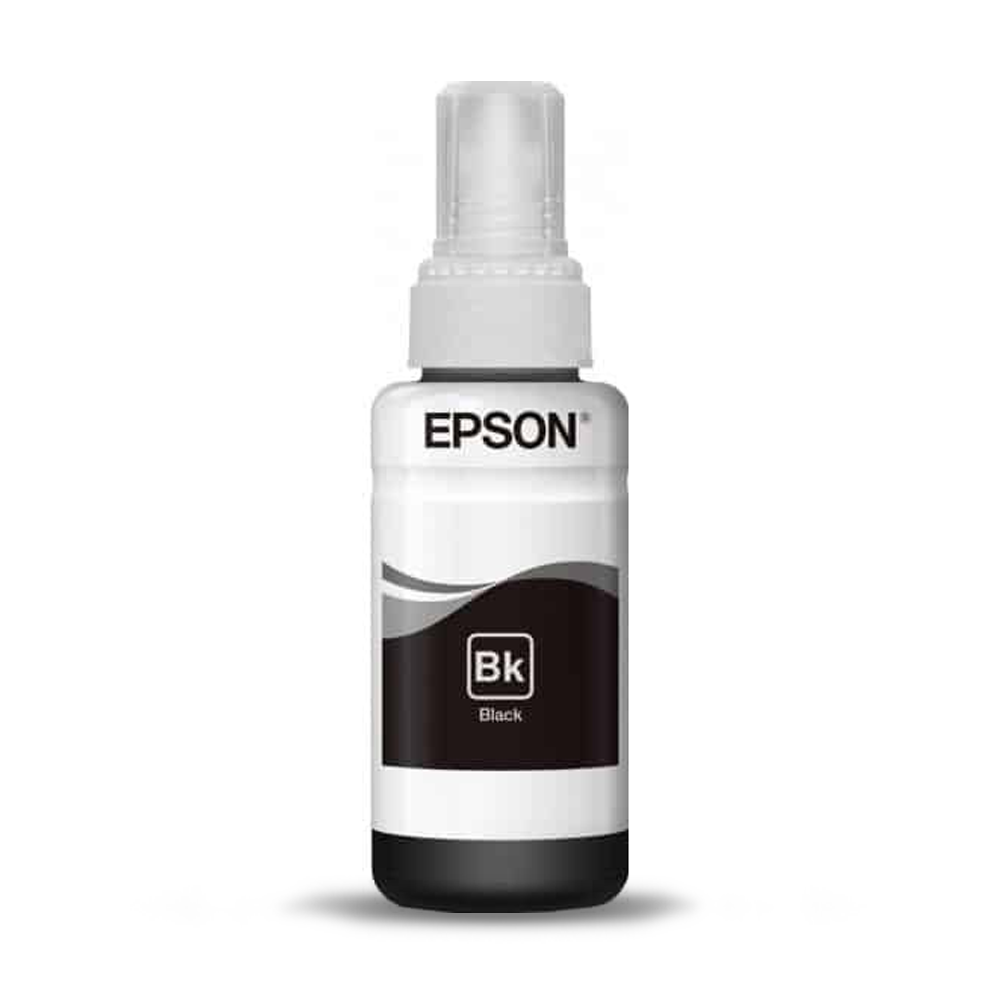 Epson T664100 Ink Bottle - 70ml - Black
