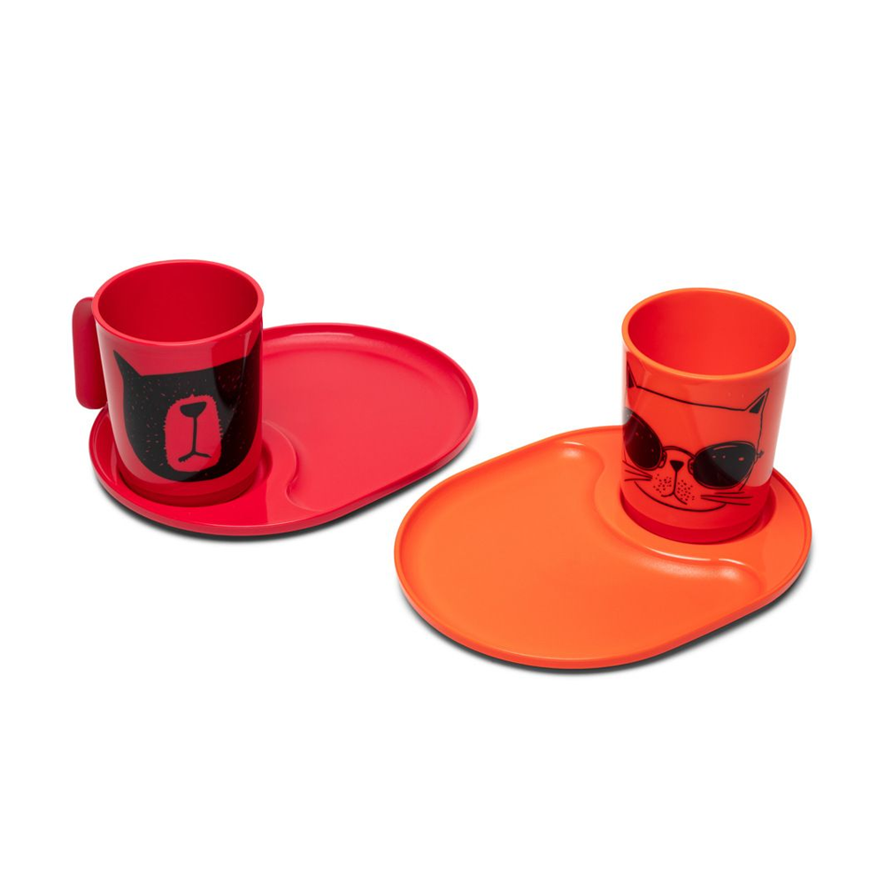 Tupperware Illuminia Mug and Tray Set - 350ml