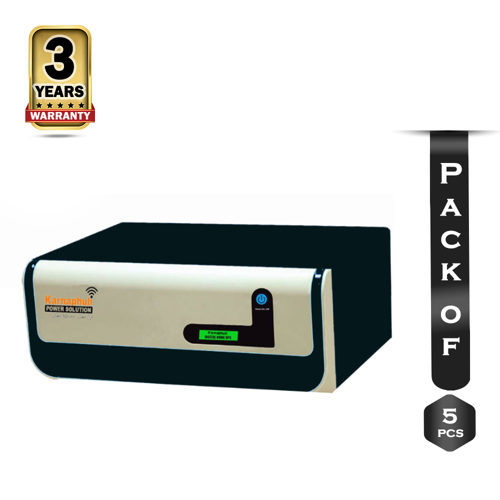 Pack Of 5 Pcs KPS 2500 VA Karnaphuli Digital UPS/IPS 2000 Watt - 24 Volt