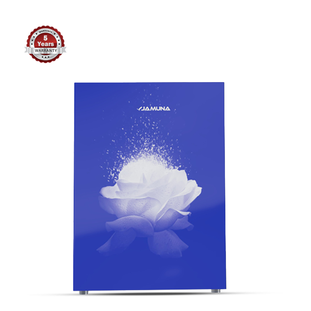 Jamuna JE -XXB -1B5JF -QD Mini Bar Type Refrigerator - Blue Rose - 125 Ltr