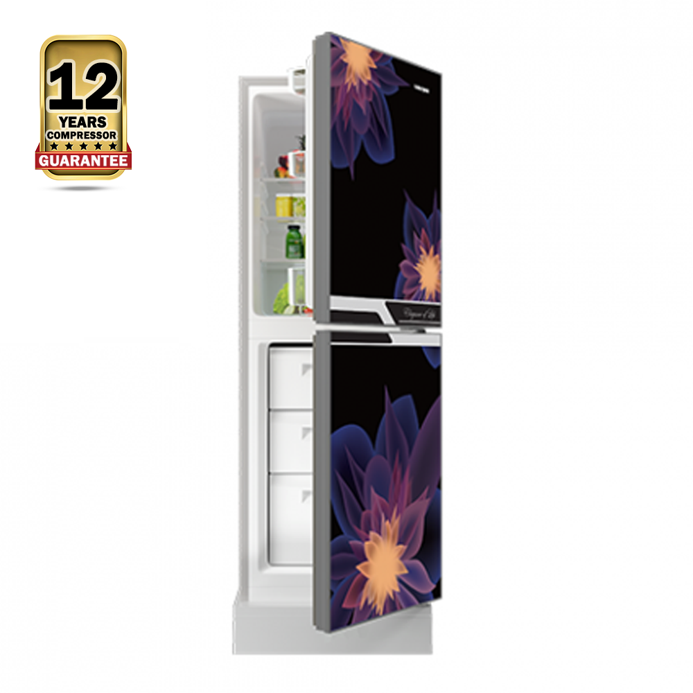 MyOne MY-175 Refrigerator - 175 Liter - Elegant Magnolia Black Match