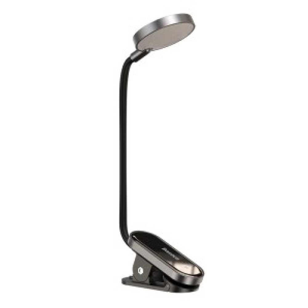 Baseus DGRAD-0G Comfort Reading Mini Clip Lamp - Black