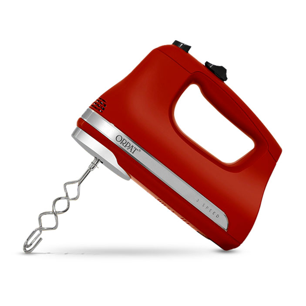Orpat OHM-217 Egg Beater And Hand Mixer - 200W - Empire Red