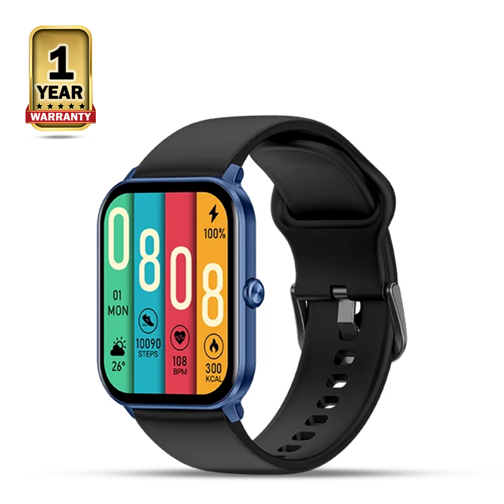 Kieslect KS Mini Calling AMOLED Smart Watch - 1.78 Inch - Blue