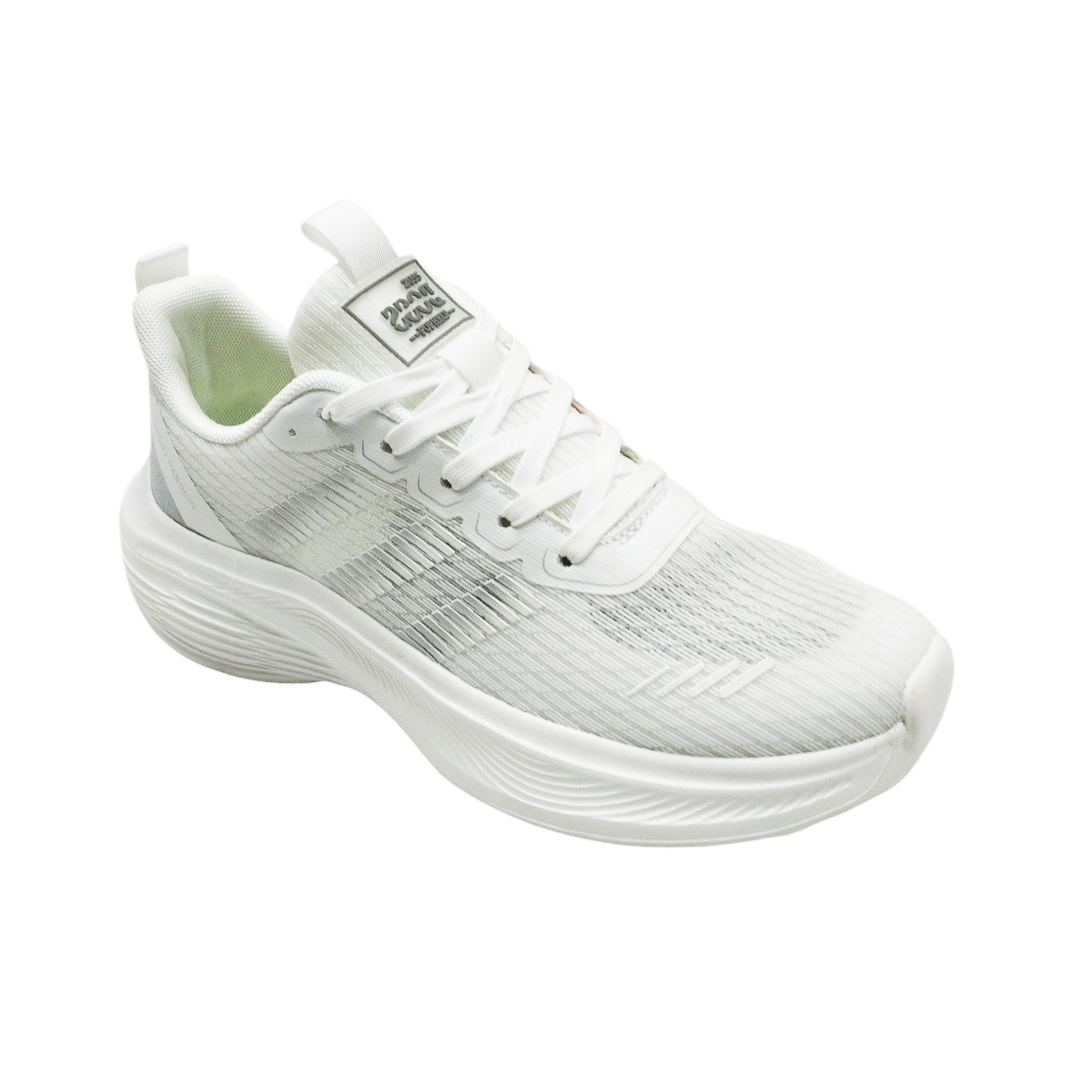 Adidas Mesh Casual Running Shoes For Men - White -0009