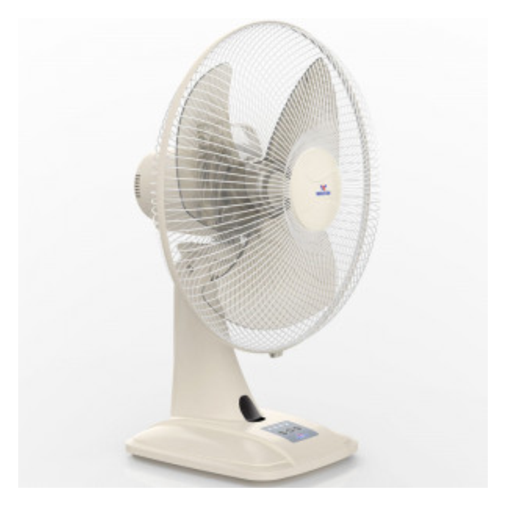 Walton WTF16ARMC AC Table Fan 16 Inch Cream and White 187418