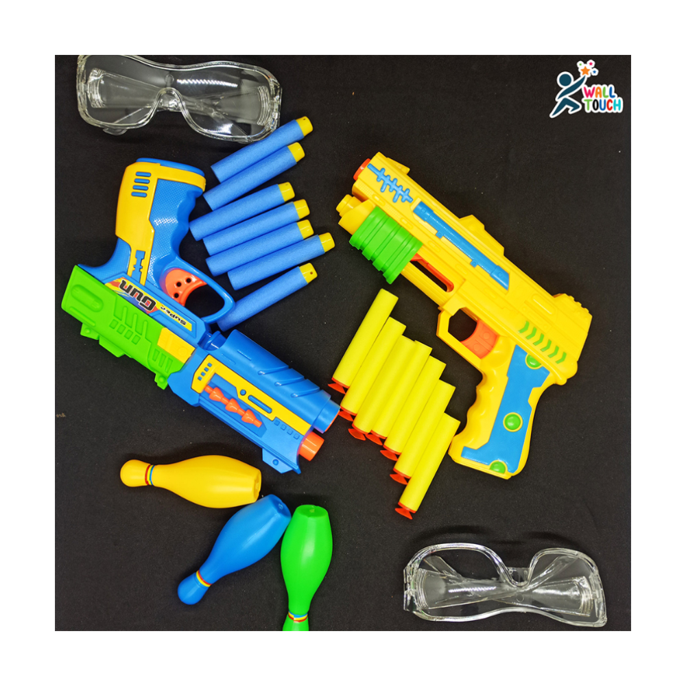 Fires Foam Darts Shooter Plastic Soft Bull Et Blaster Toy Gun - 180995863