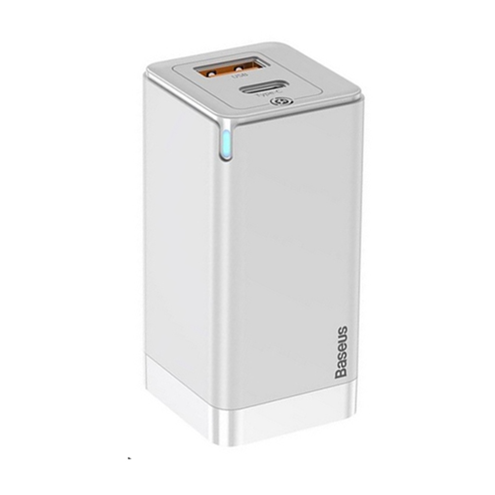 Baseus GaN2 Quick Charger C+C 45W CN - White