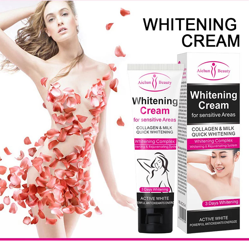 Aichun Beauty Private Parts and Sensitive Areas Whitening Cream - 50ml