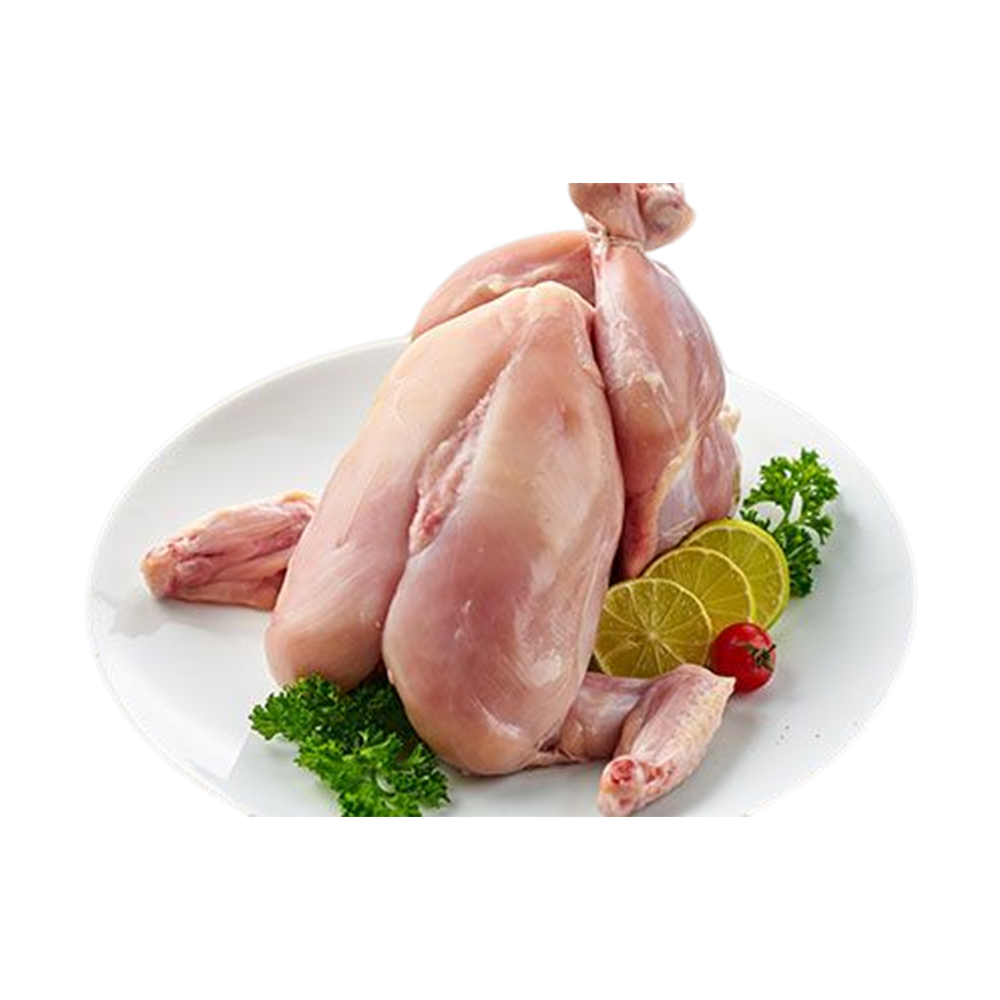 Whole Chicken Without Skin Meat - 2Kg