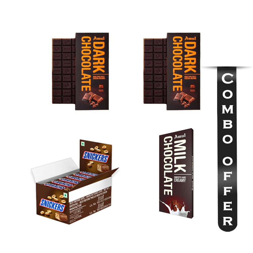 Chocolate Snickers Dark Individual 42g - Chocolate / Barra de