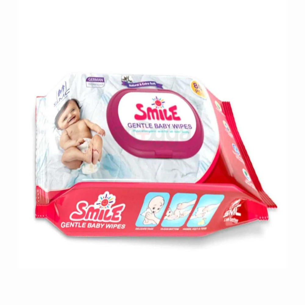 Smile Baby Wipes - 80 Pcs