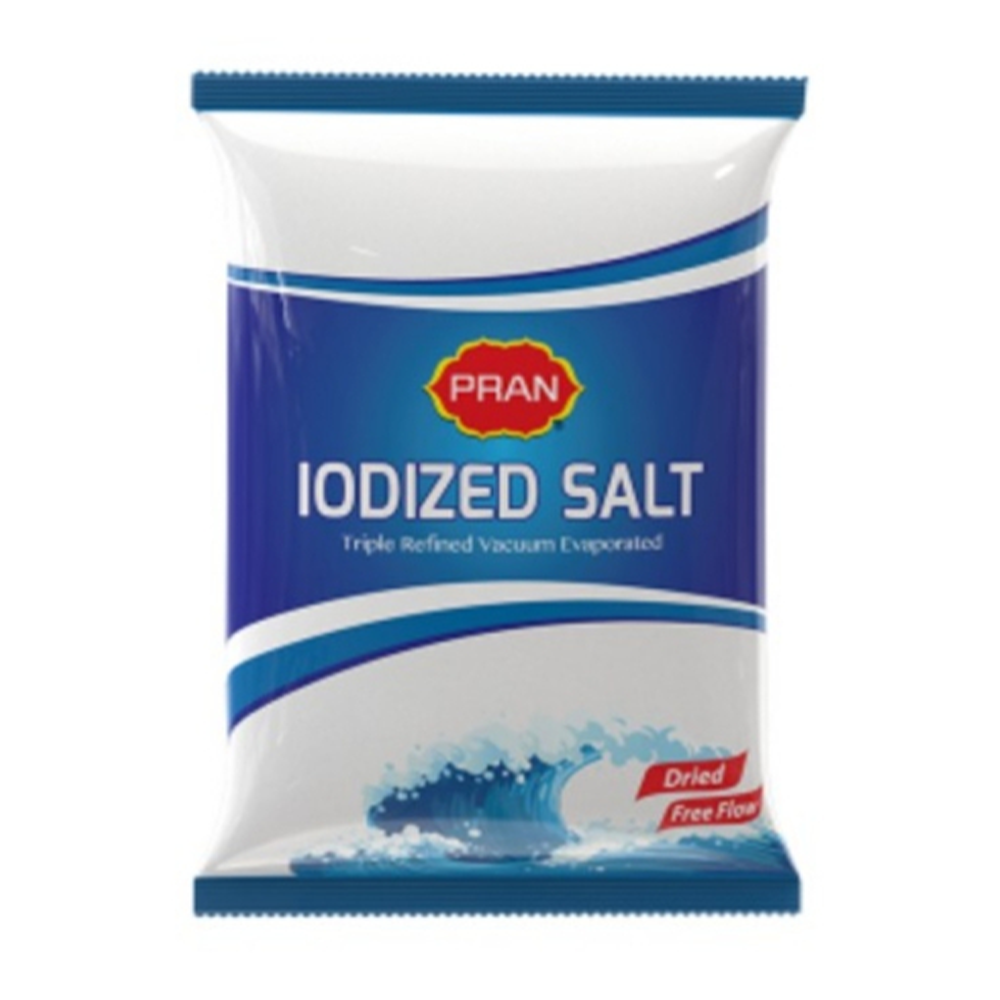 Pran Iodized Salt - 1kg