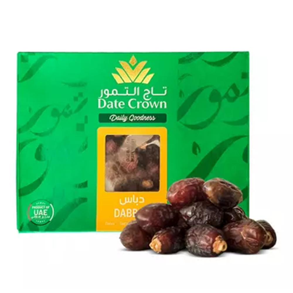 Crown Dabbas Dates - 1 Kg