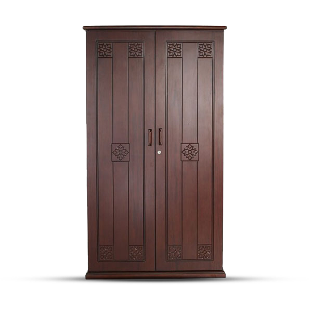 MDF 2 Door Almirah - Brown - A33