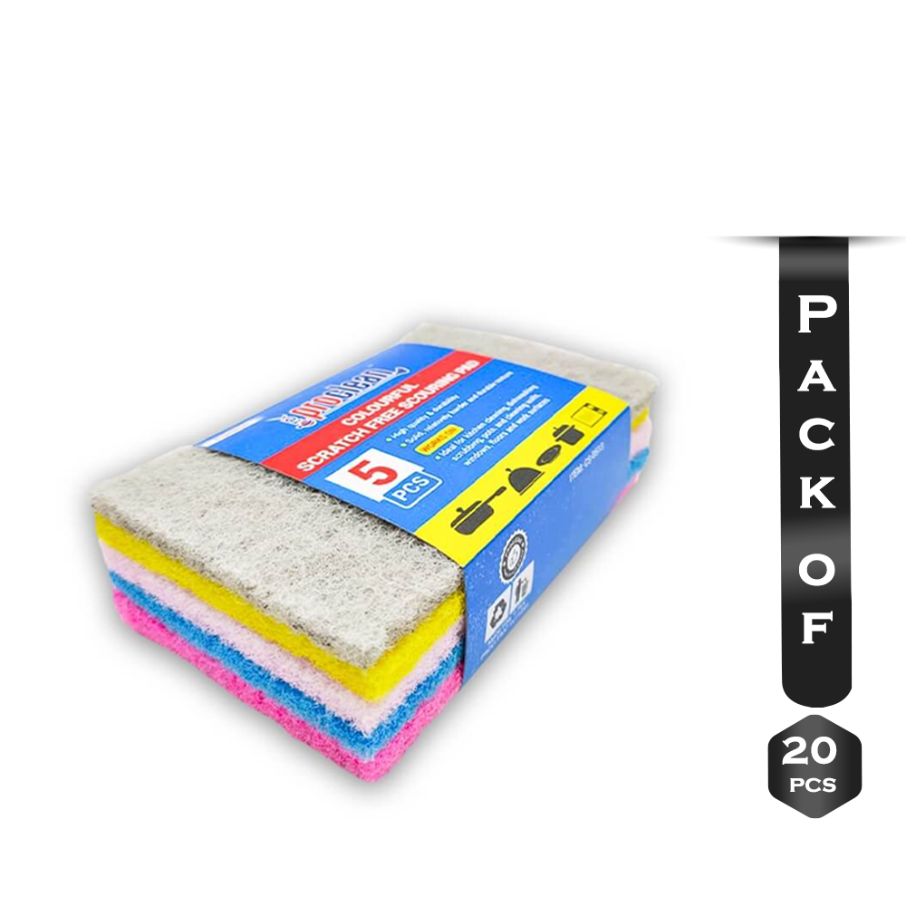 Pack of 20 Pcs Non Scratch Scouring Pad - CS-0513