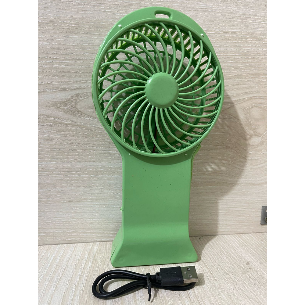 Mini High Speed Rechargeable Fan - Green