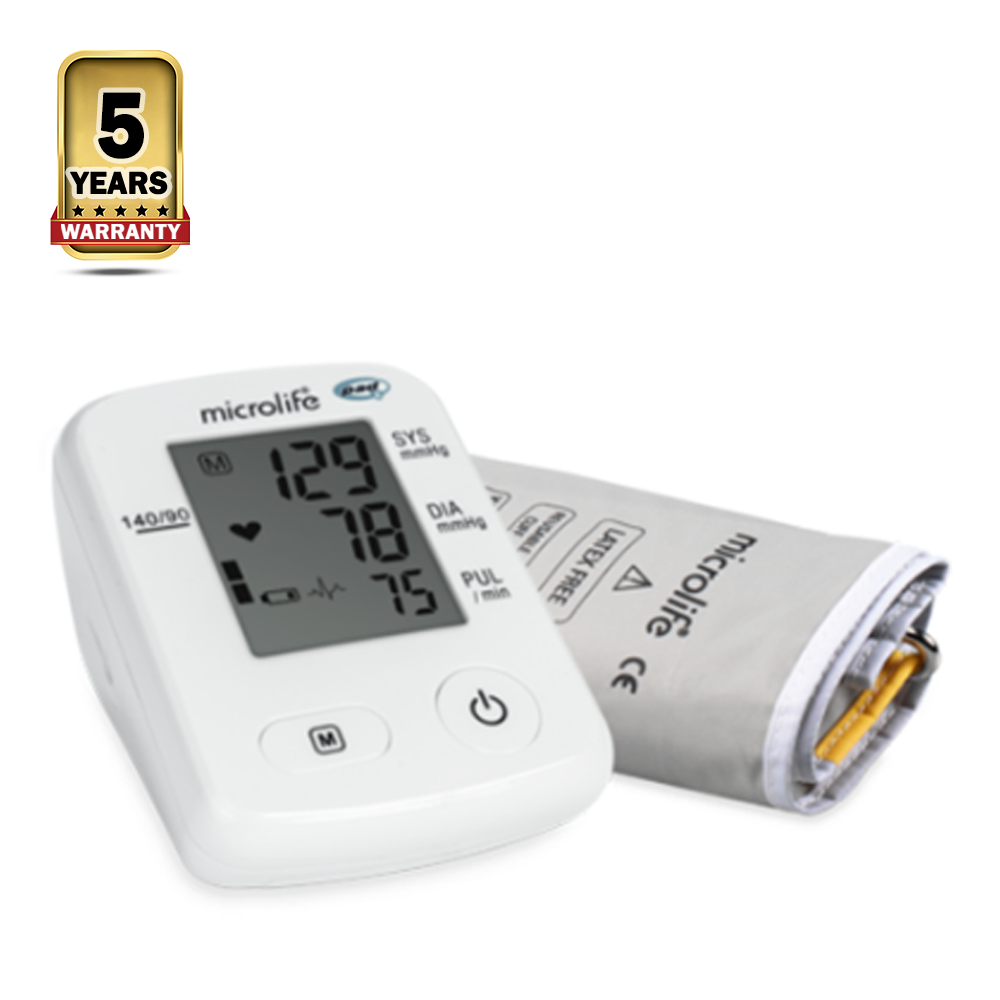 Microlife A2 Classic Upper Arm Digital Blood Pressure Monitor Set