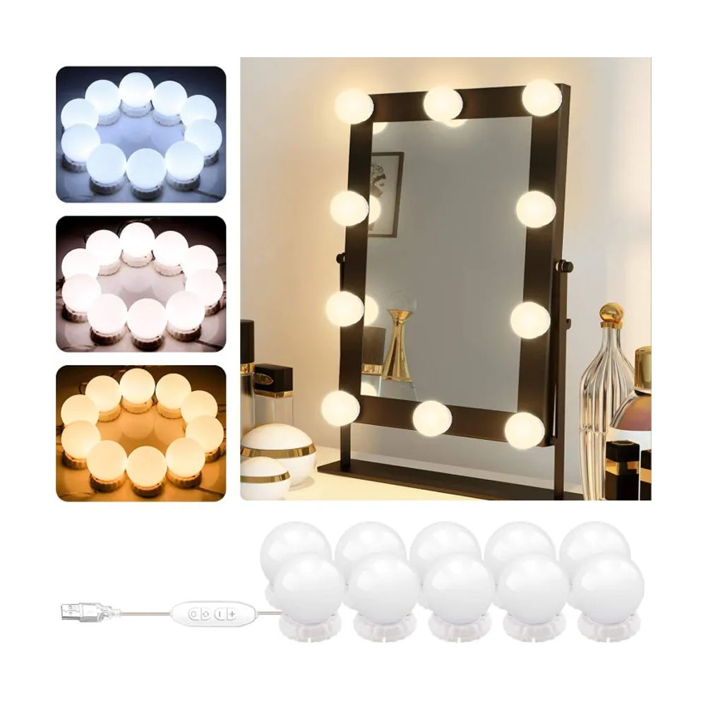 UNYK LED Makeup Mirror Bulb Light 10 Bulbs