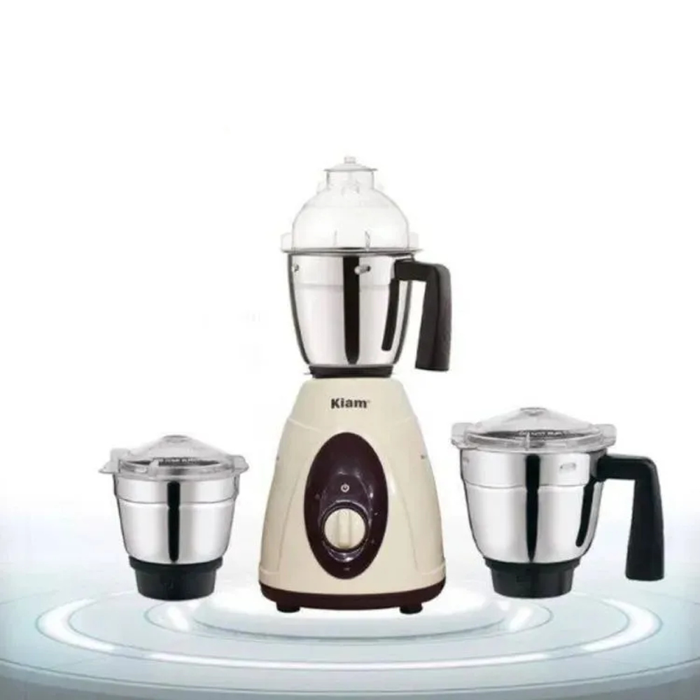 Kiam BL-1900 3 IN 1 Mixer Grinder - 750W - Off White