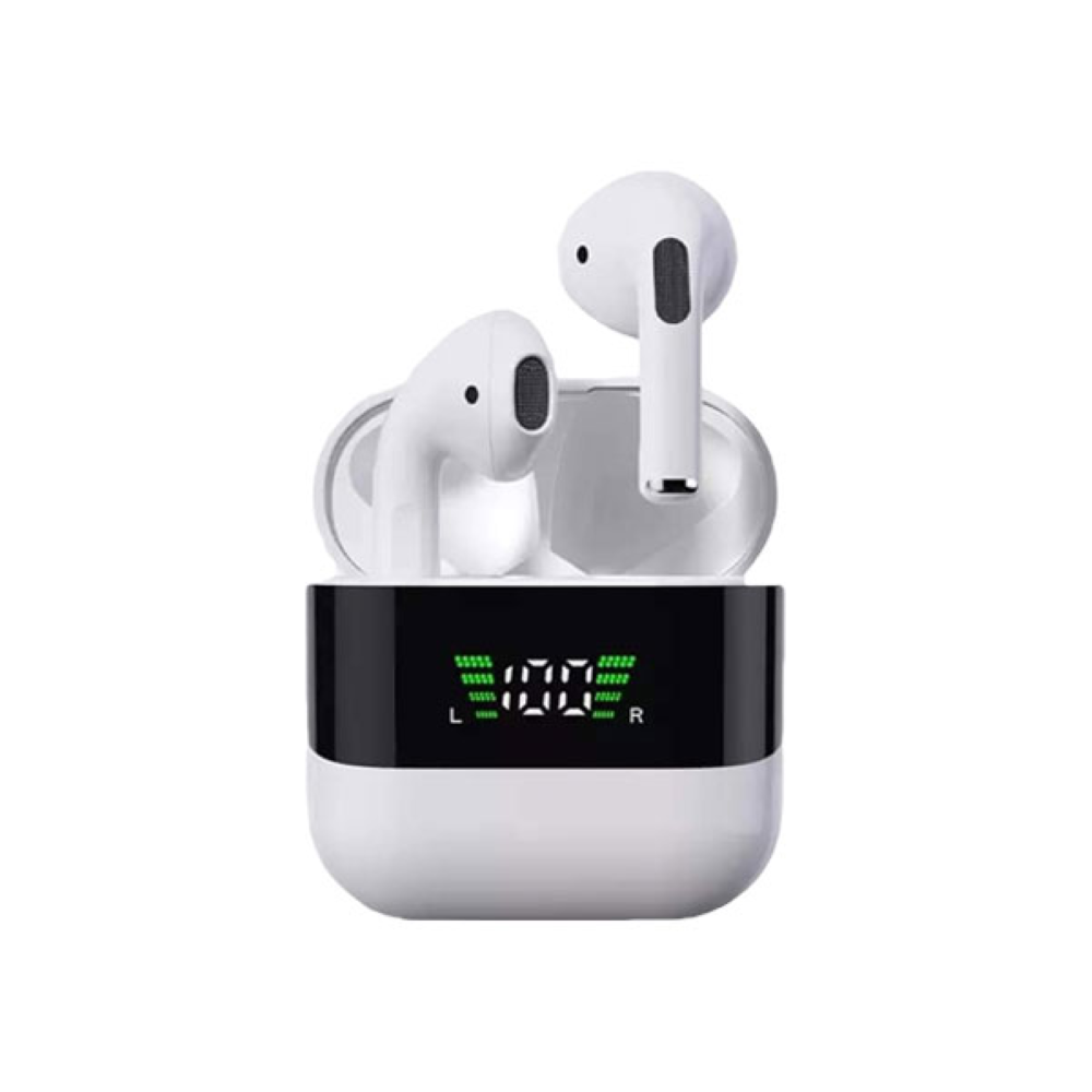 UIiSii Wireless Earbuds With Digital Display -GM20 PRO -White