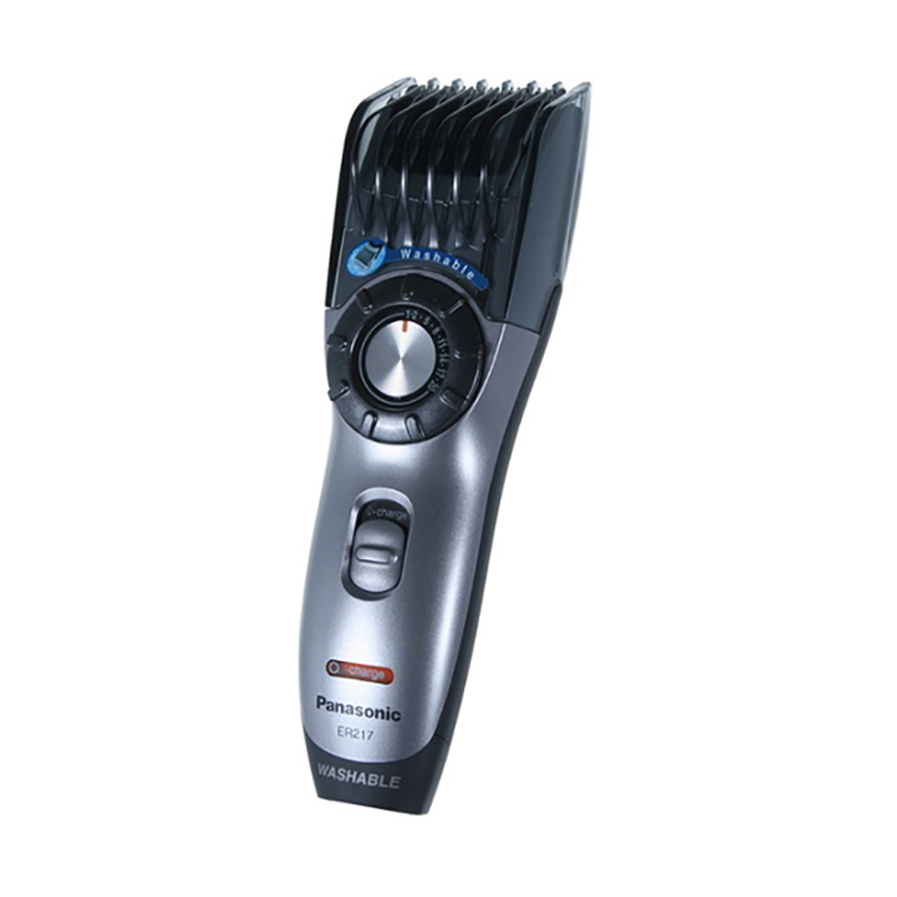 Panasonic ER-217S Cord Cordless Hair Beard Trimmer For Men - Silver