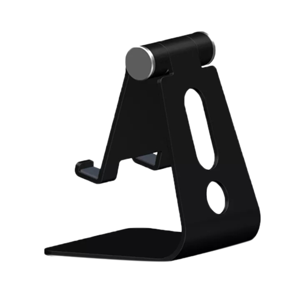 Aluminum Mobile Phone Holder Stand for Smartphone - Black