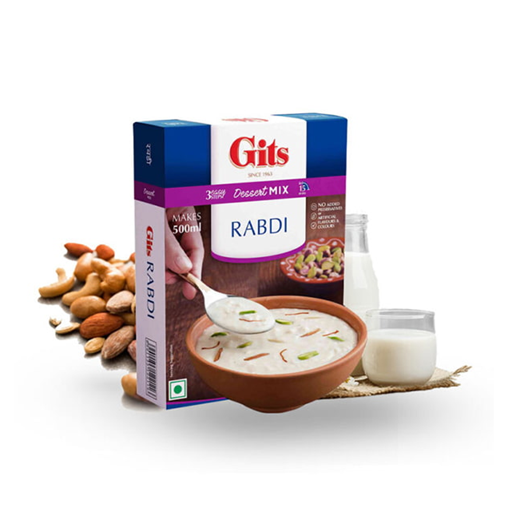 Gits Instant Rabdi Dessert Mix - 100gm