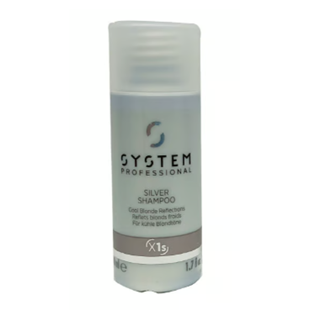 System Professional X1S Extra Silver Shampoo - 50ml