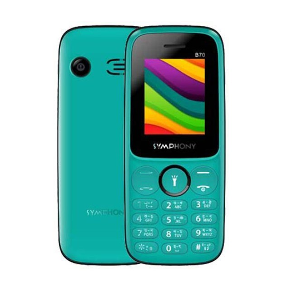 Symphony B70 Feature Phone - Sea Green