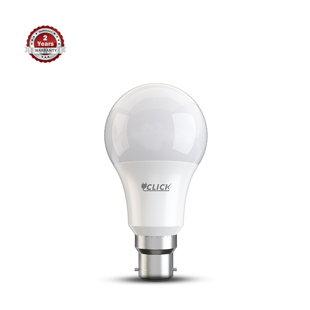 Click LED Bulb 5W Pin - White - B-22