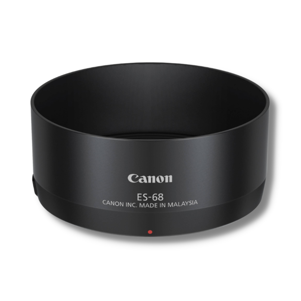 Canon ES-68 Lens Hood For EF 50mm f/1.8 STM Lens - Black
