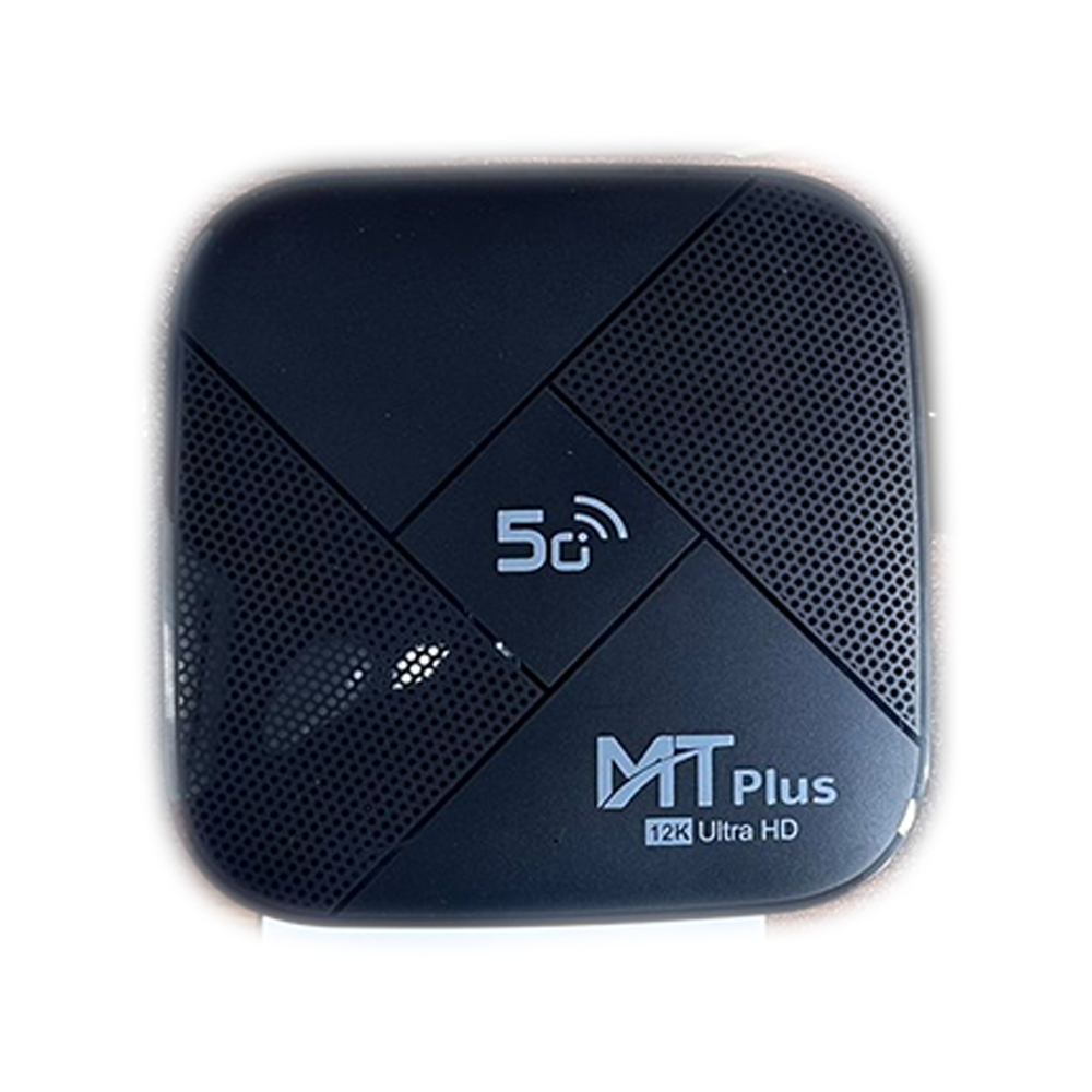 MT 10 Plus 12K Ultra HD Android TV Box - 8GB RAM - 128GB ROM - Black