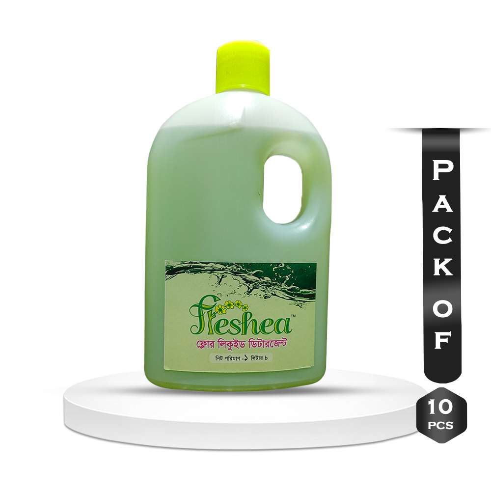 Pack OF 10 Pcs Freshea Liquid Floor Detergent - FC1L10 - 1 Liter