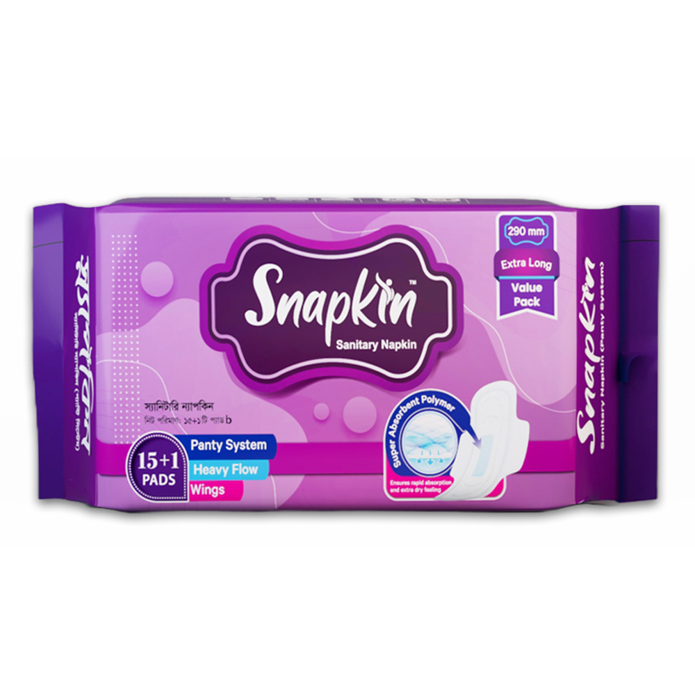 Snapkin Sanitary Napkin - 16 Pads - HF 