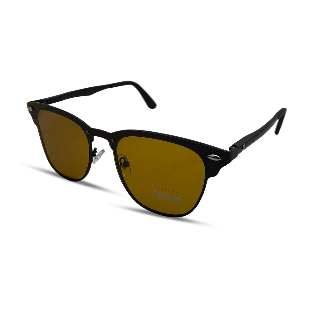 Polycarbonate Sunglass For Men - SU-004 - Brown