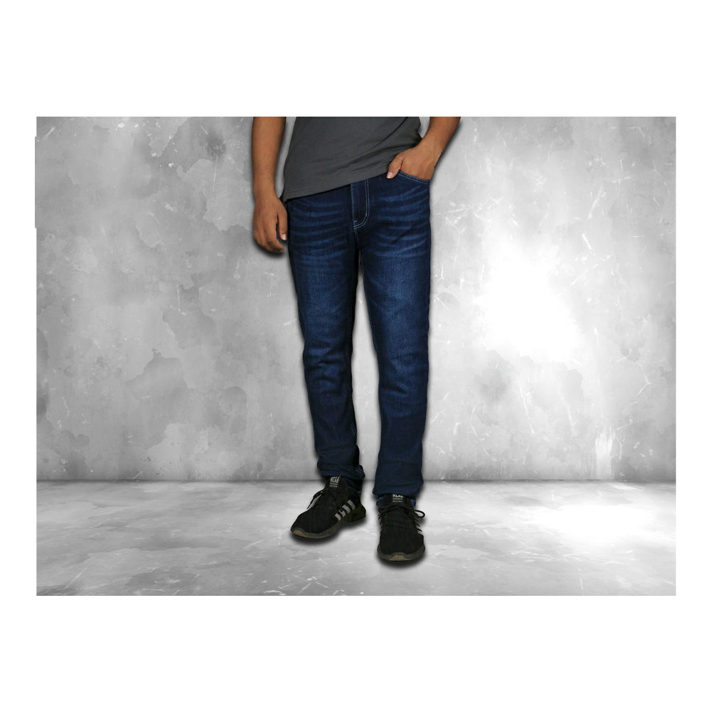 Premium Denim Jeans Pant For Men - Deep Blue 