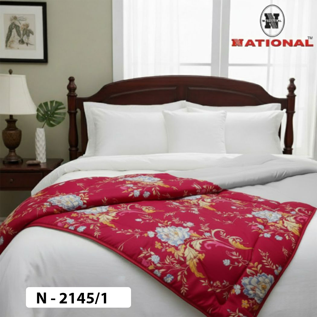 National Premium Double Comforter - 7.5 ft by 6 ft (Approx.)