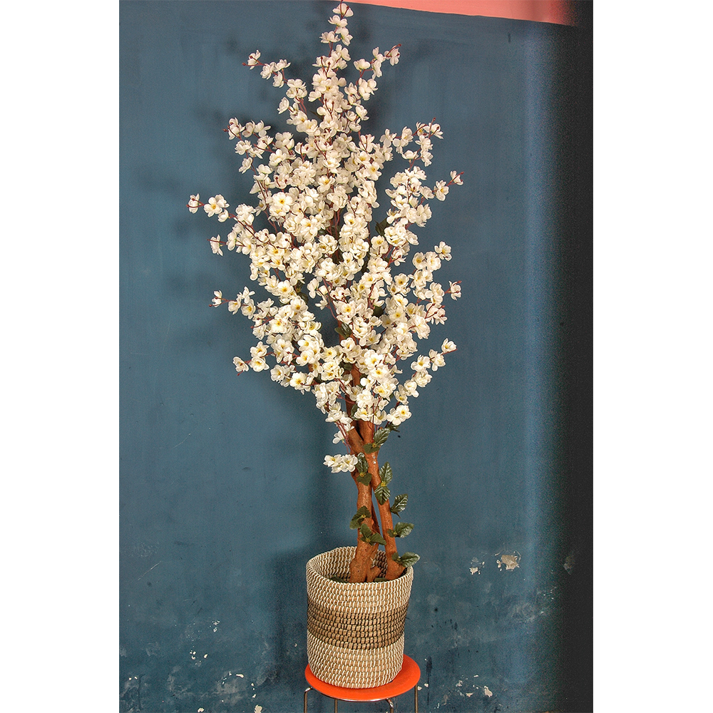Artificial Cherry Blossom Tree - White - CBT-0104