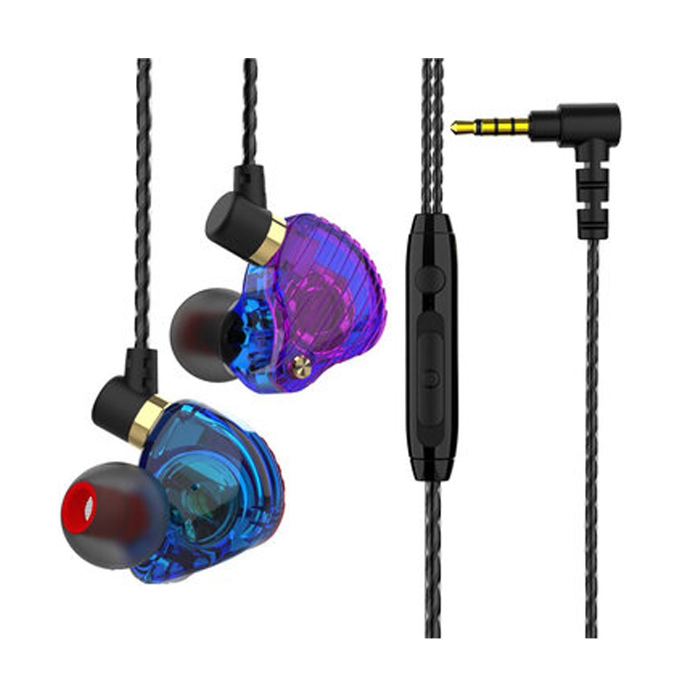 QKZ SK3 Wired Earphone HIFI HD Noise Reduction Earphone