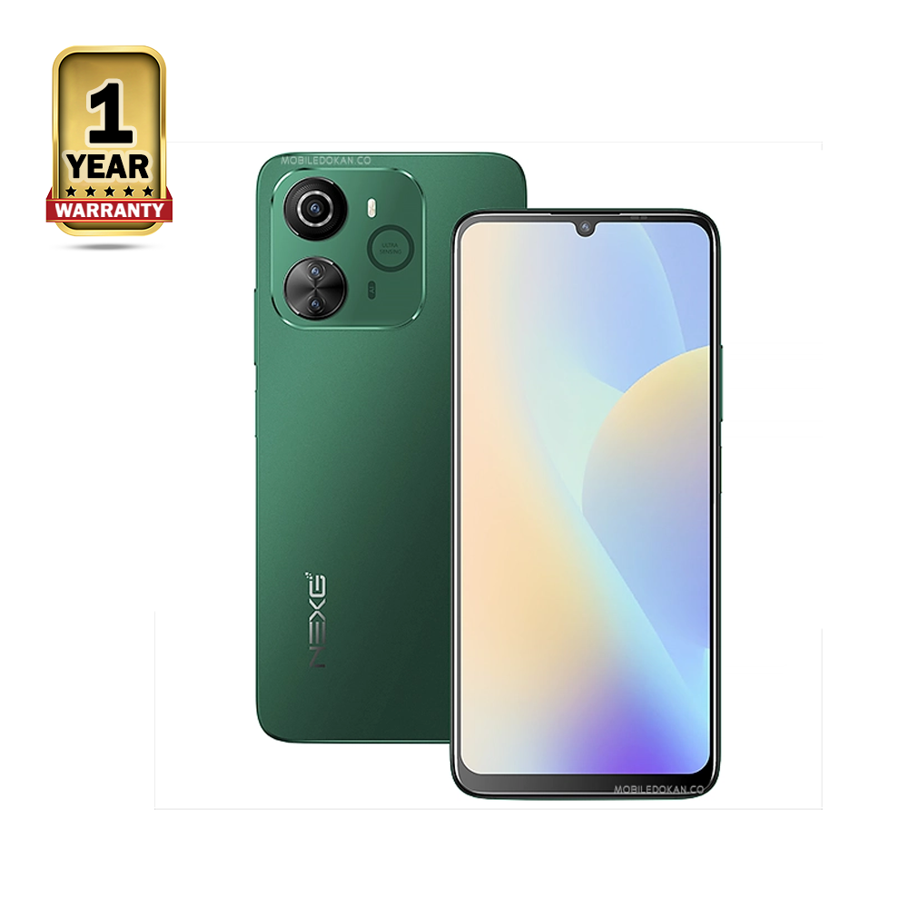 Walton NEXG N72 Smart Phone - 8GB RAM - 64GB ROM - 52MP Camera - 6.8 Inch Display - Hunter Green