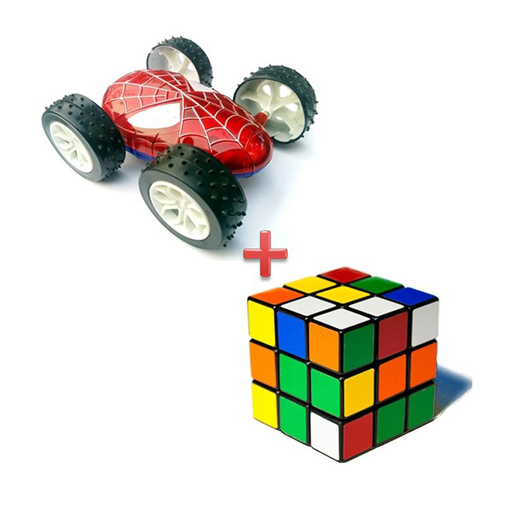 Puzzle and Spiderman Friction Car