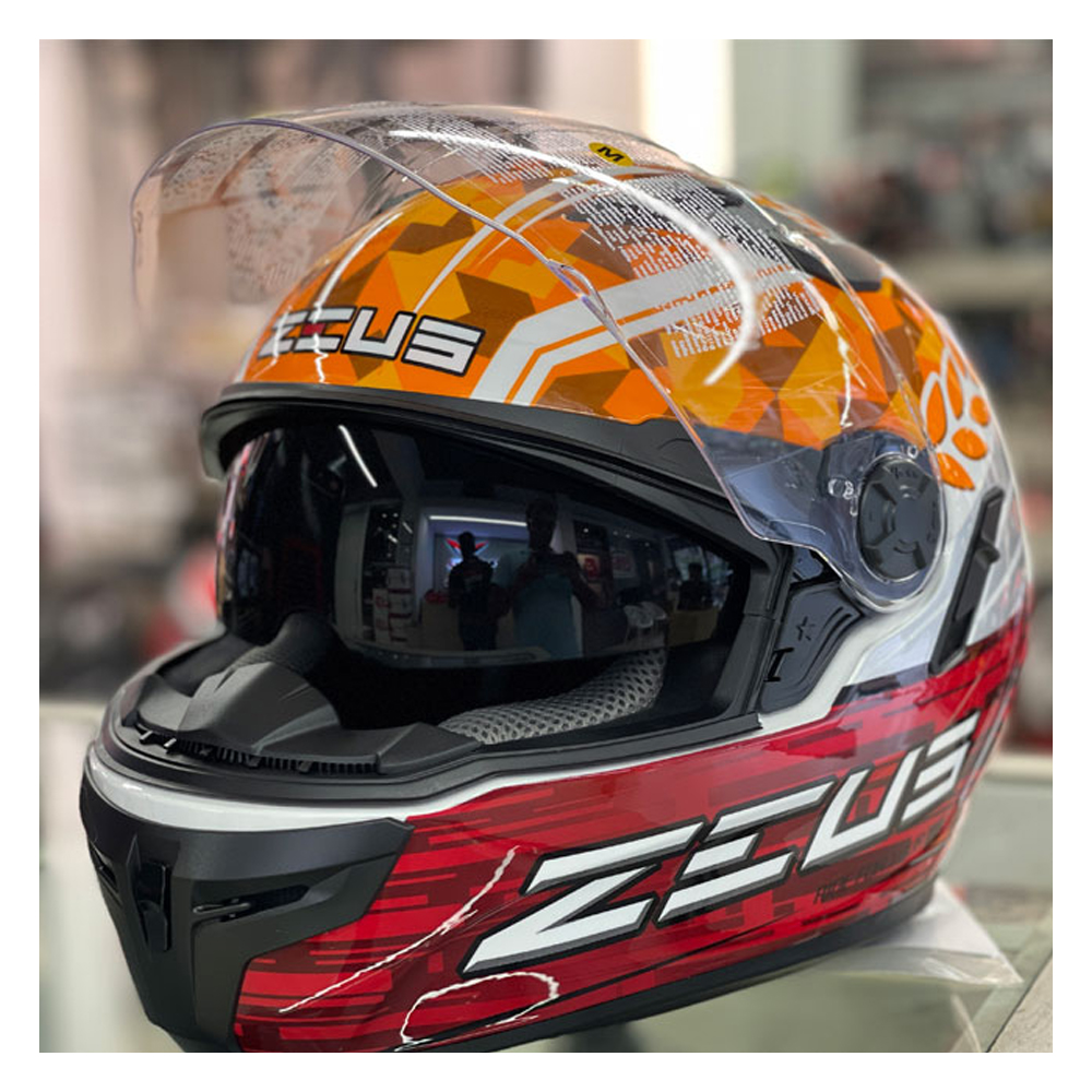 Zeus 813 AN30 Helmet - Orange